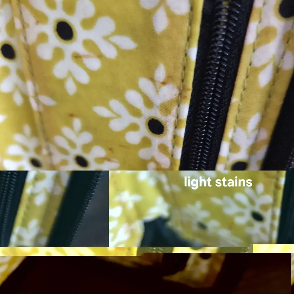 Vera Bradley Retired Baroque Design Laptop Bag Messenger & Wallet